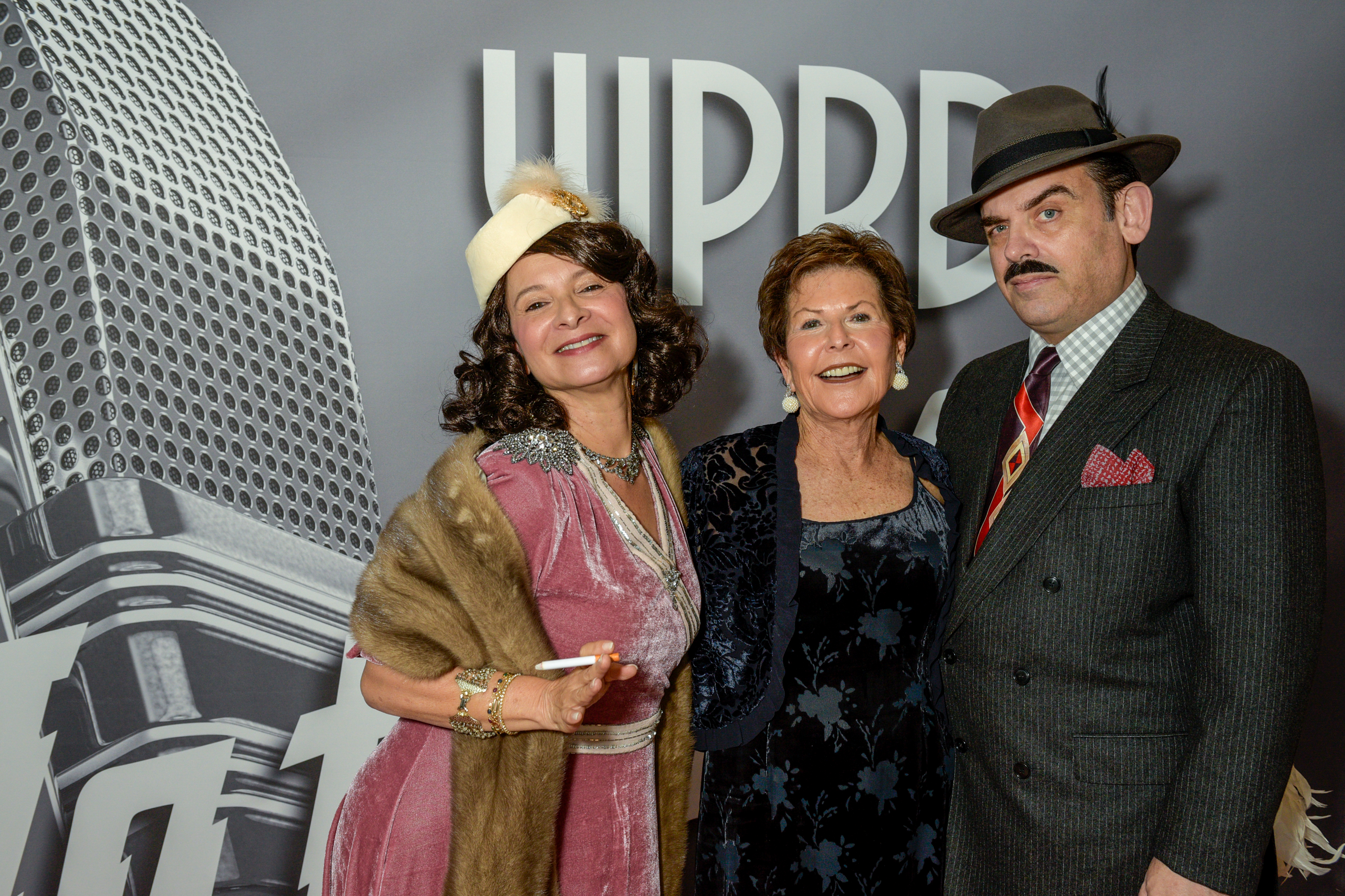 Ann Brown with Sue Ellen Beryl and William Hayes